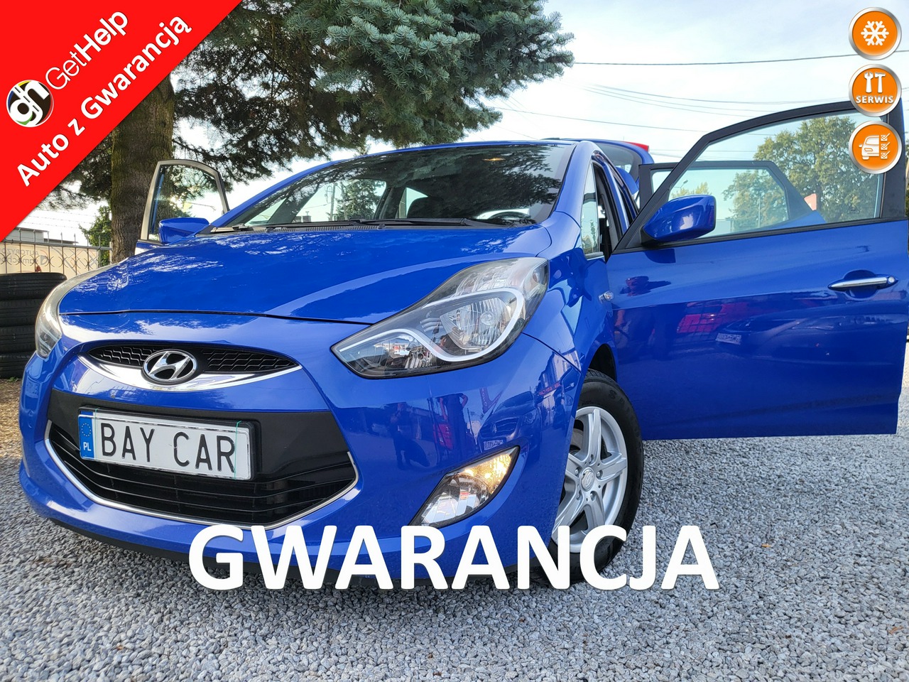 Hyundai Ix20 | Fwd (Przód) | Manualna | 77 Km | Niebieski