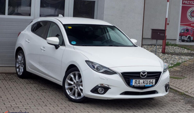 Mazda 3 | FWD (przód) | Manualna | 165 KM | Biały full
