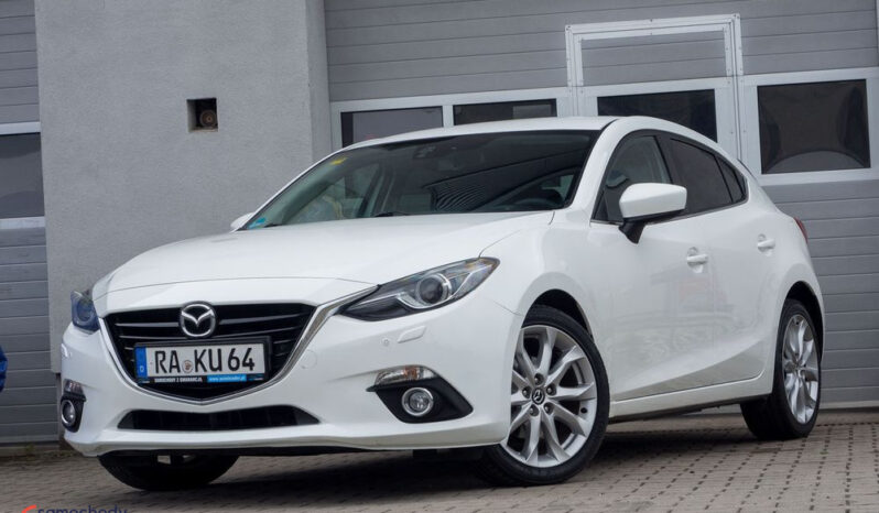 Mazda 3 | FWD (przód) | Manualna | 165 KM | Biały full