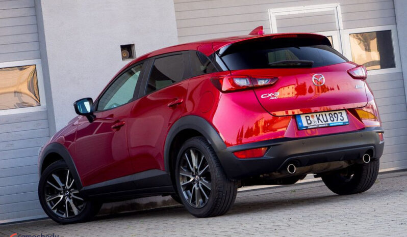 Mazda CX-3 | 4×4 (doł. automatycznie) | Automatyczna | 150 KM | Bordowy full