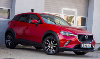 Mazda CX-3 | 4×4 (doł. automatycznie) | Automatyczna | 150 KM | Bordowy full