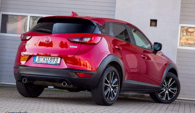 Mazda CX-3 | 4×4 (doł. automatycznie) | Automatyczna | 150 KM | Bordowy full