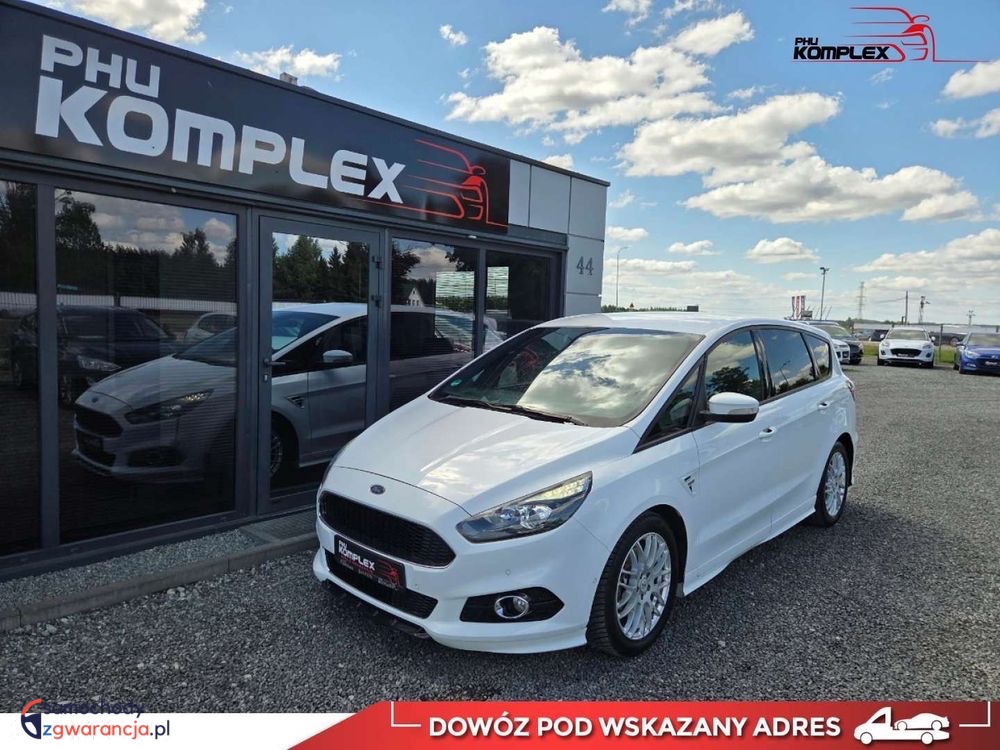 Ford S-Max | Fwd (Przód) | Automatyczna | 190 Km | Biały