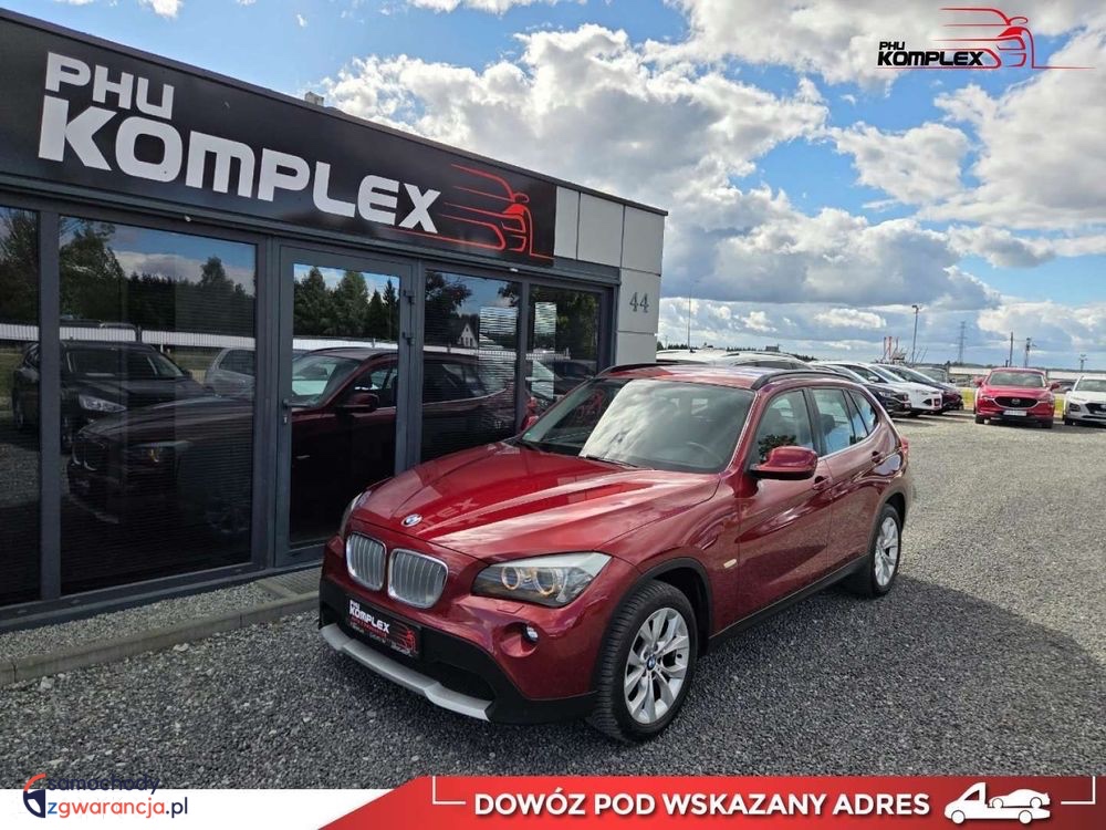 Bmw X1 | 4×4 (Doł. Automatycznie) | Automatyczna | 204 Km | Bordowy