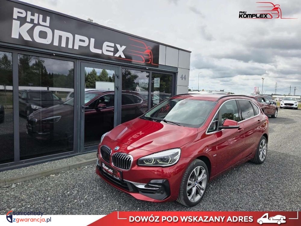 Bmw Seria 2 | 4X4 (Doł. Automatycznie) | Automatyczna | 190 Km | Bordowy