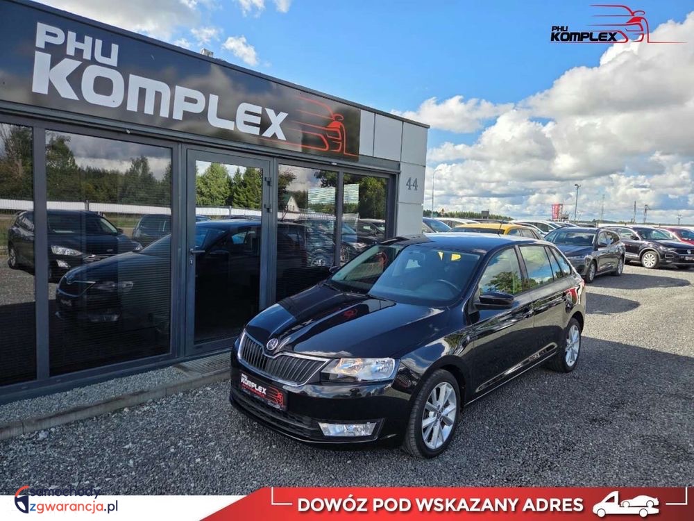 Skoda Rapid | Fwd (Przód) | Manualna | 86 Km | Czarny