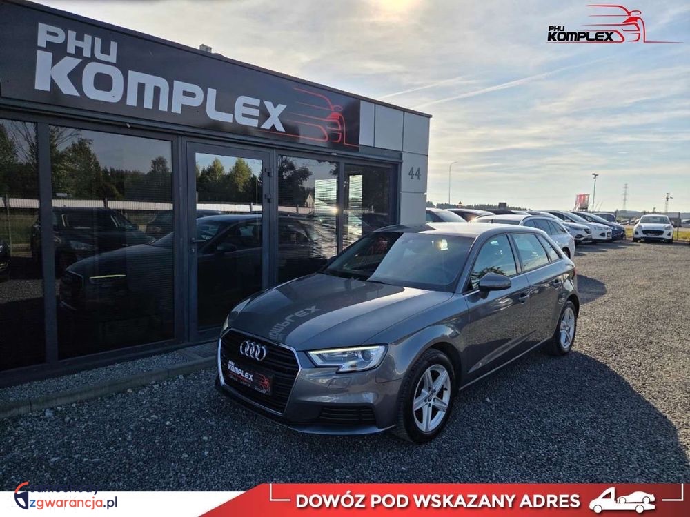 Audi A3 Sportback | Fwd (Przód) | Automatyczna | 150 Km | Szary