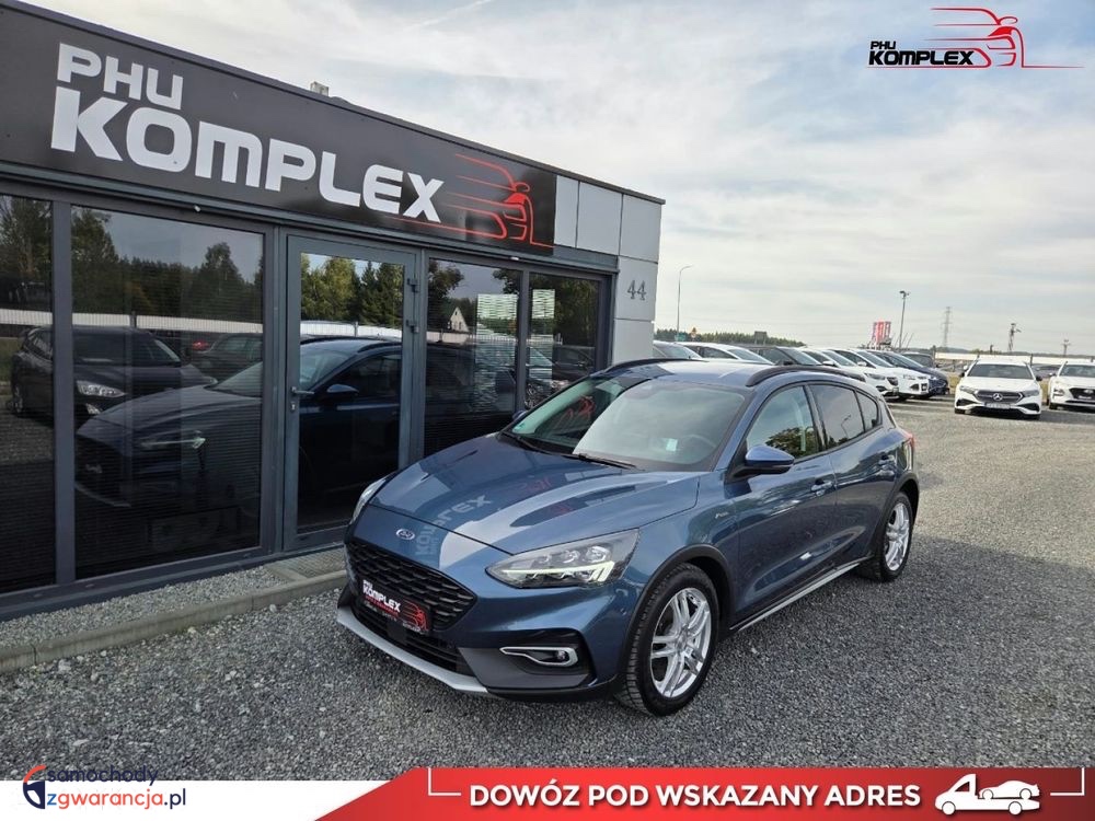 Ford Focus | Fwd (Przód) | Automatyczna | 120 Km | Niebieski