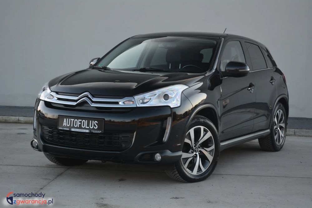 Citroën C4 Aircross | 4×4 (Doł. Automatycznie) | Manualna | 150 Km | Czarny