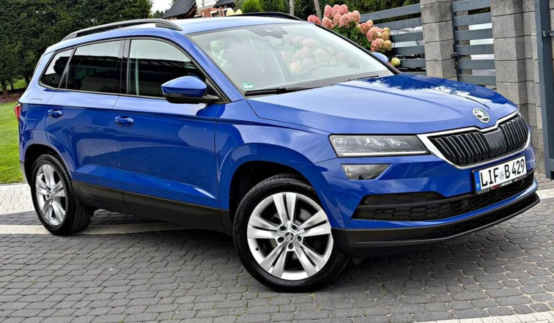 Skoda Karoq | 4×4 (doł. ręcznie) | Automatyczna | 150 KM | Niebieski full