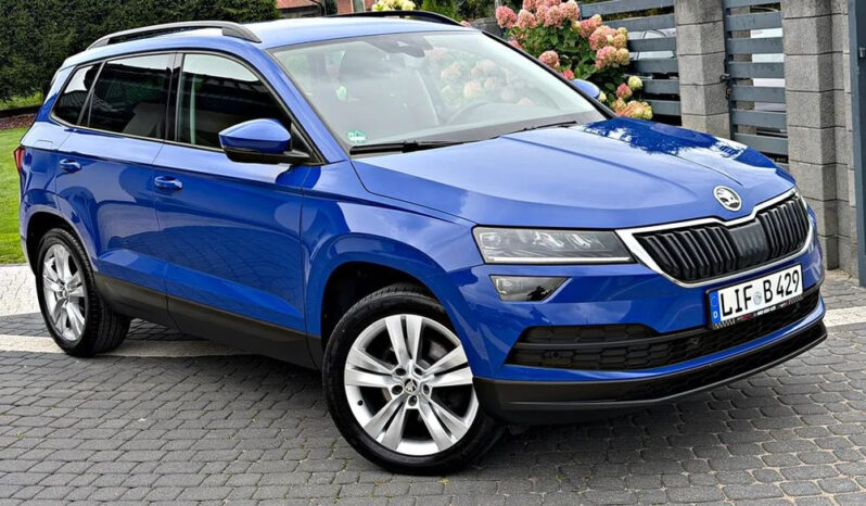 Skoda Karoq | 4×4 (doł. ręcznie) | Automatyczna | 150 KM | Niebieski full