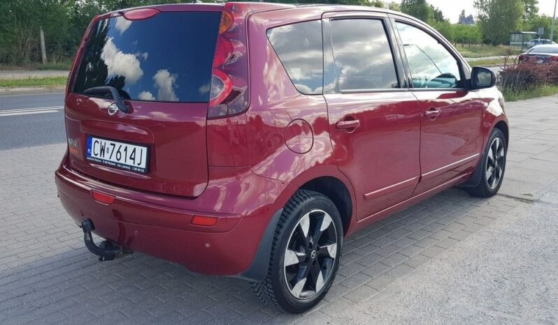 Nissan Note | FWD (przód) | Manualna | 88 KM | Bordowy full