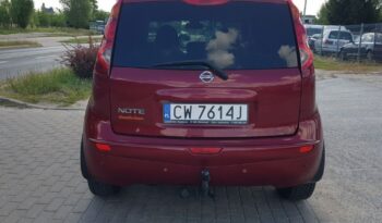 Nissan Note | FWD (przód) | Manualna | 88 KM | Bordowy full