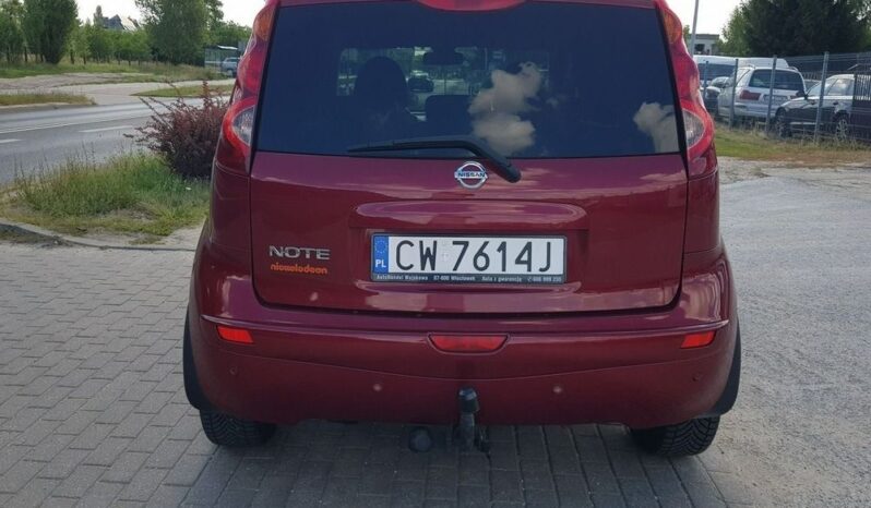 Nissan Note | FWD (przód) | Manualna | 88 KM | Bordowy full