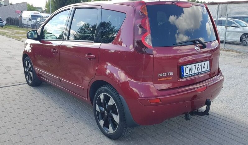Nissan Note | FWD (przód) | Manualna | 88 KM | Bordowy full