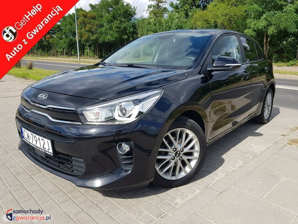 Kia Rio | Fwd (Przód) | Manualna | 84 Km | Czarny