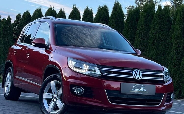 Volkswagen   Tiguan    140 Km    Automatyczna    4X4 (Stały)    Bordowy