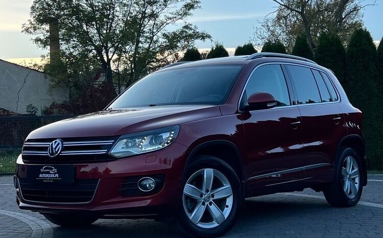 Volkswagen   Tiguan    140 KM    Automatyczna    4×4 (stały)    Bordowy full
