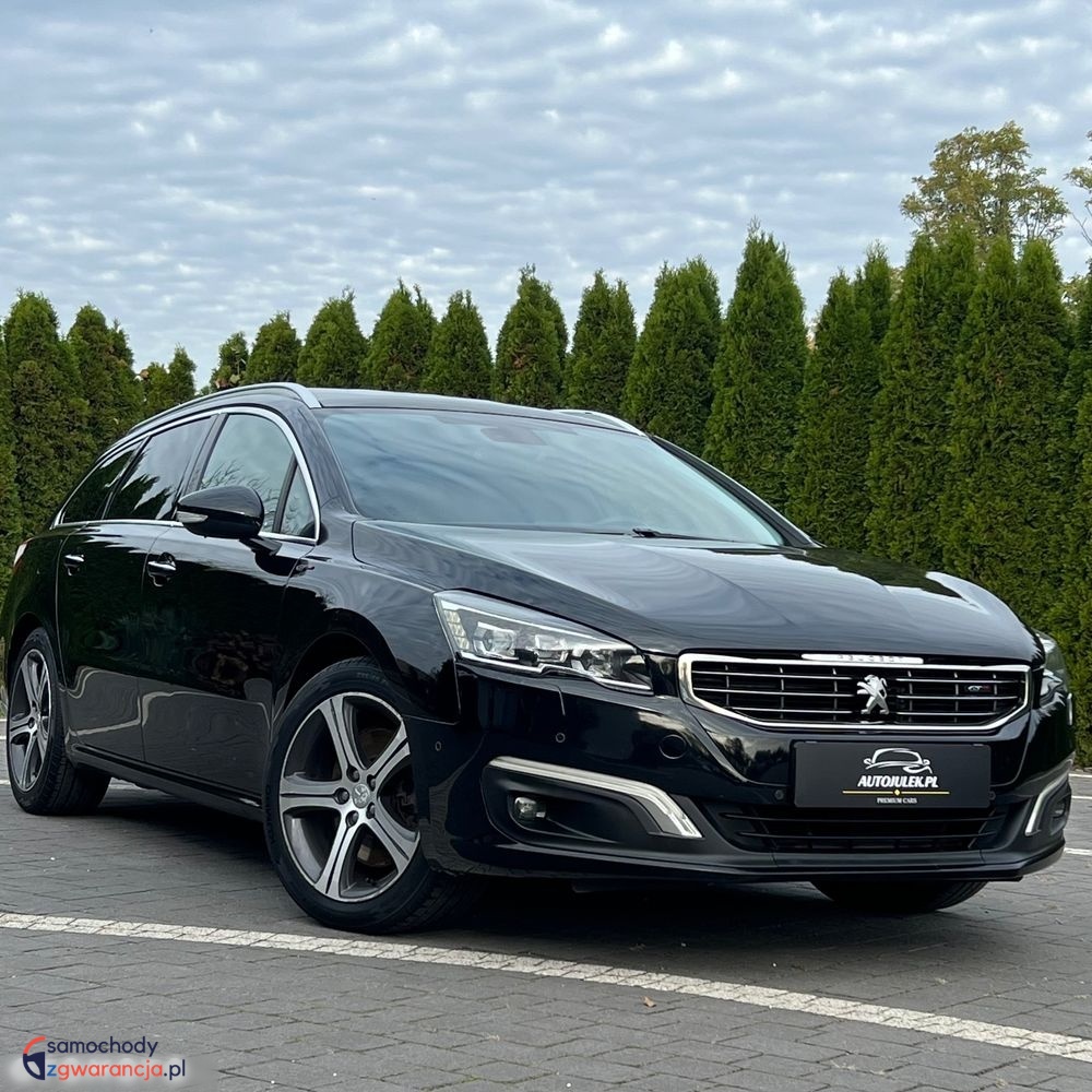 Peugeot   508    180 Km    Automatyczna    Fwd (Przód)    Czarny