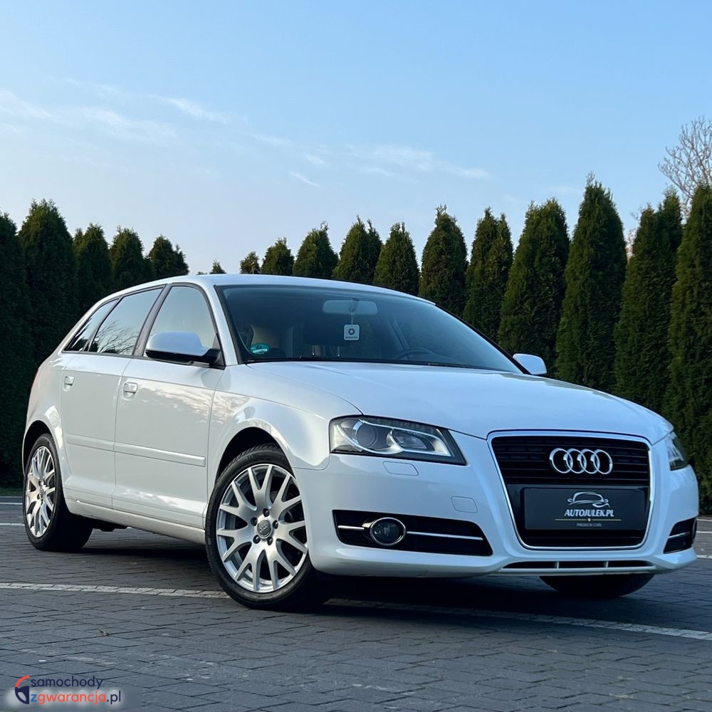 Audi   A3 Sportback    105 Km    Manualna    Fwd (Przód)    Biały