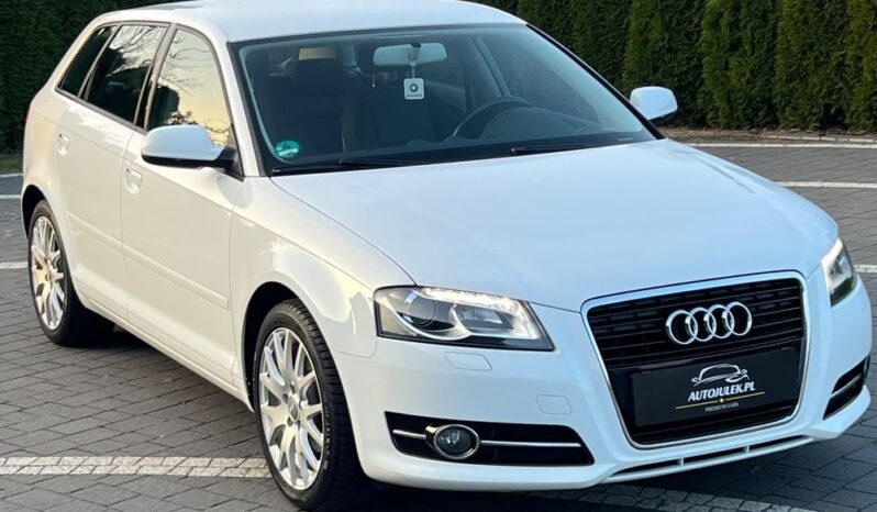 Audi   A3 Sportback    105 KM    Manualna    FWD (przód)    Biały full