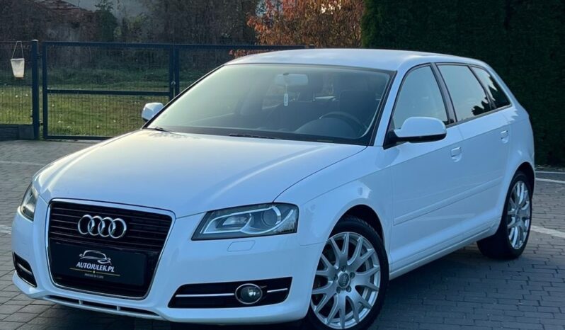 Audi   A3 Sportback    105 KM    Manualna    FWD (przód)    Biały full