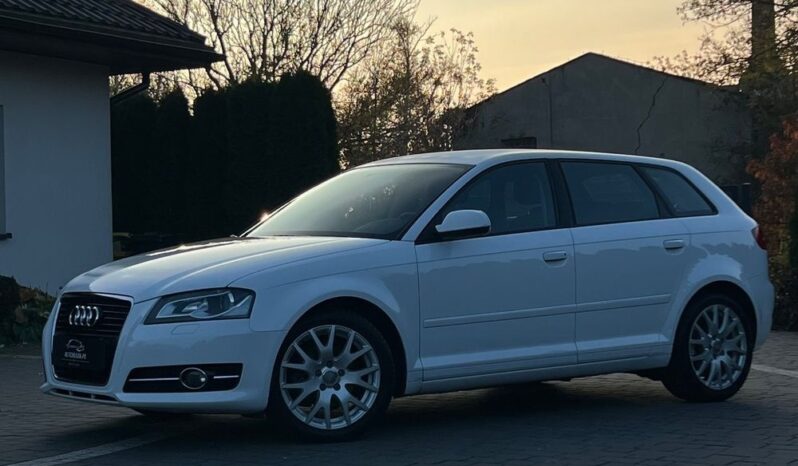 Audi   A3 Sportback    105 KM    Manualna    FWD (przód)    Biały full