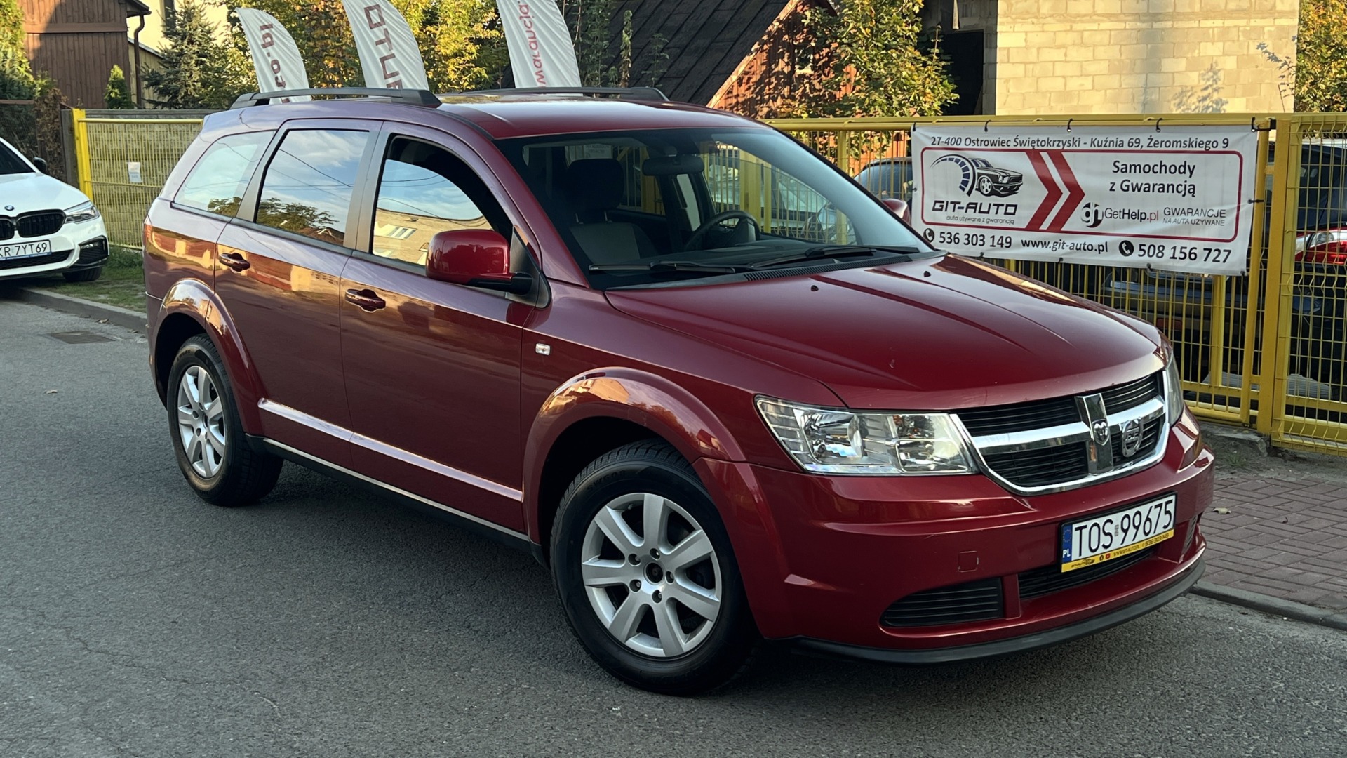 Dodge Journey | Fwd (Przód) | Manualna | 140 Km | Bordowy