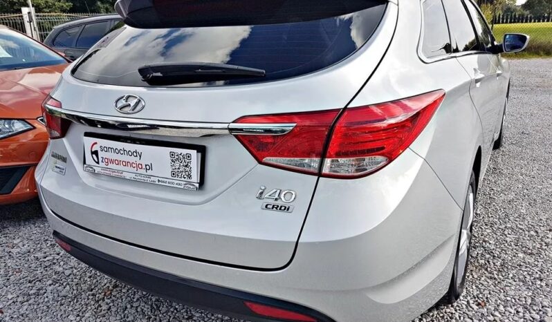 Hyundai i40 | FWD (przód) | Manualna | 136 KM | Srebrny full