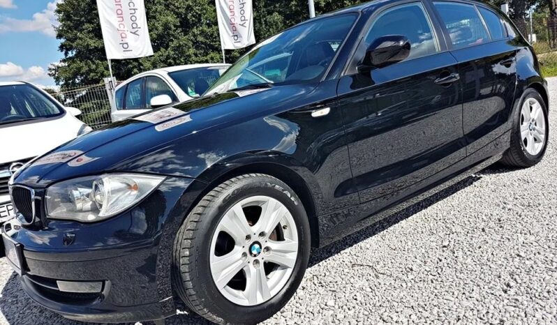 BMW Seria 1 | RWD (tył) | Manualna | 143 KM | Czarny full
