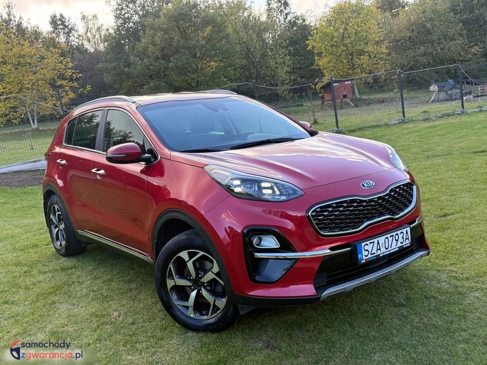 Kia Sportage | Fwd (Przód) | Manualna | 132 Km | Bordowy