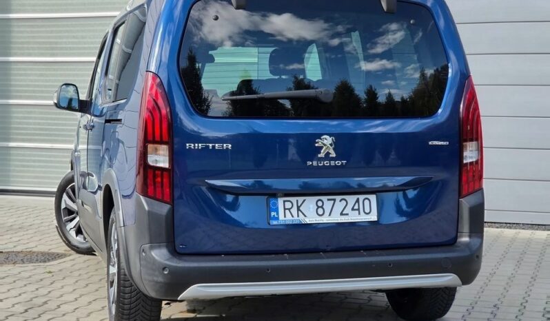 Peugeot Rifter | FWD (przód) | Automatyczna | 131 KM | Niebieski full