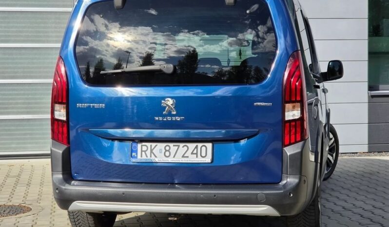 Peugeot Rifter | FWD (przód) | Automatyczna | 131 KM | Niebieski full