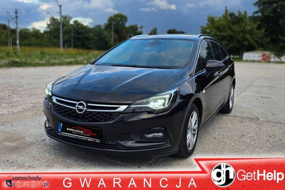 Opel Astra | Fwd (Przód) | Automatyczna | 136 Km | Czarny