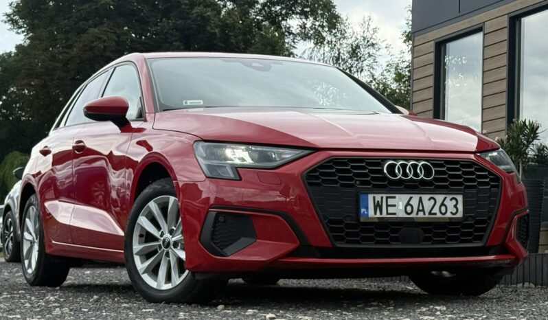 Audi A3 Sportback | FWD (przód) | Automatyczna | 150 KM | Czerwony full