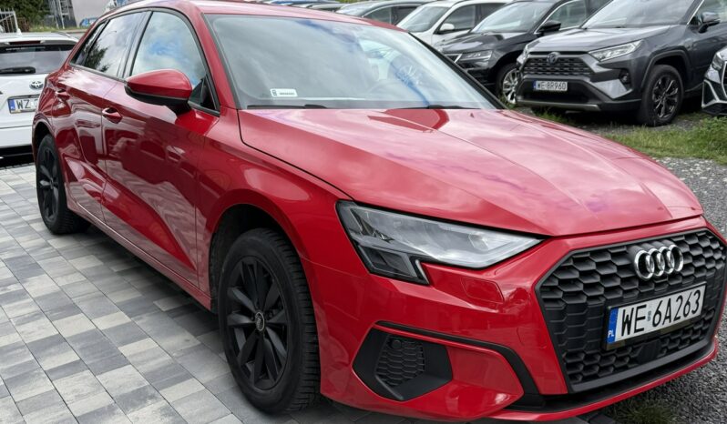 Audi A3 Sportback | FWD (przód) | Automatyczna | 150 KM | Czerwony full