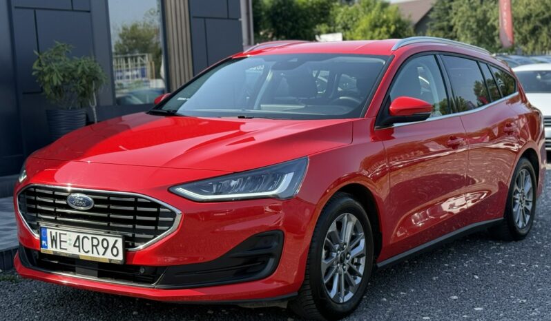 Ford Focus | FWD (przód) | Manualna | 125 KM | Czerwony full