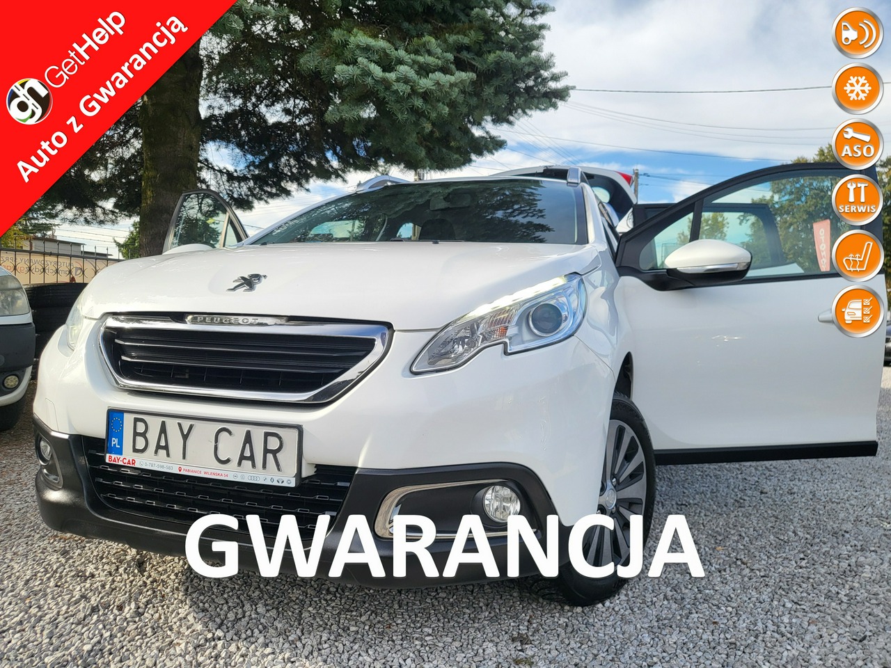 Peugeot 2008 | Fwd (Przód) | Manualna | 100 Km | Biały