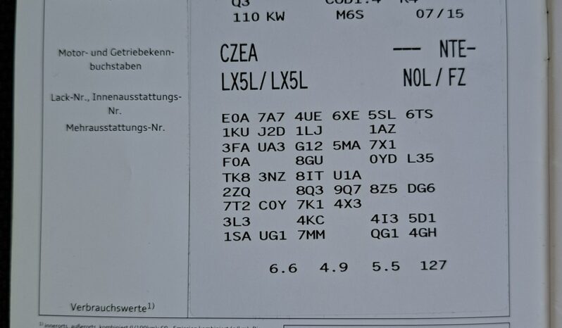 Audi Q3 | FWD (przód) | Manualna | 150 KM | Niebieski full