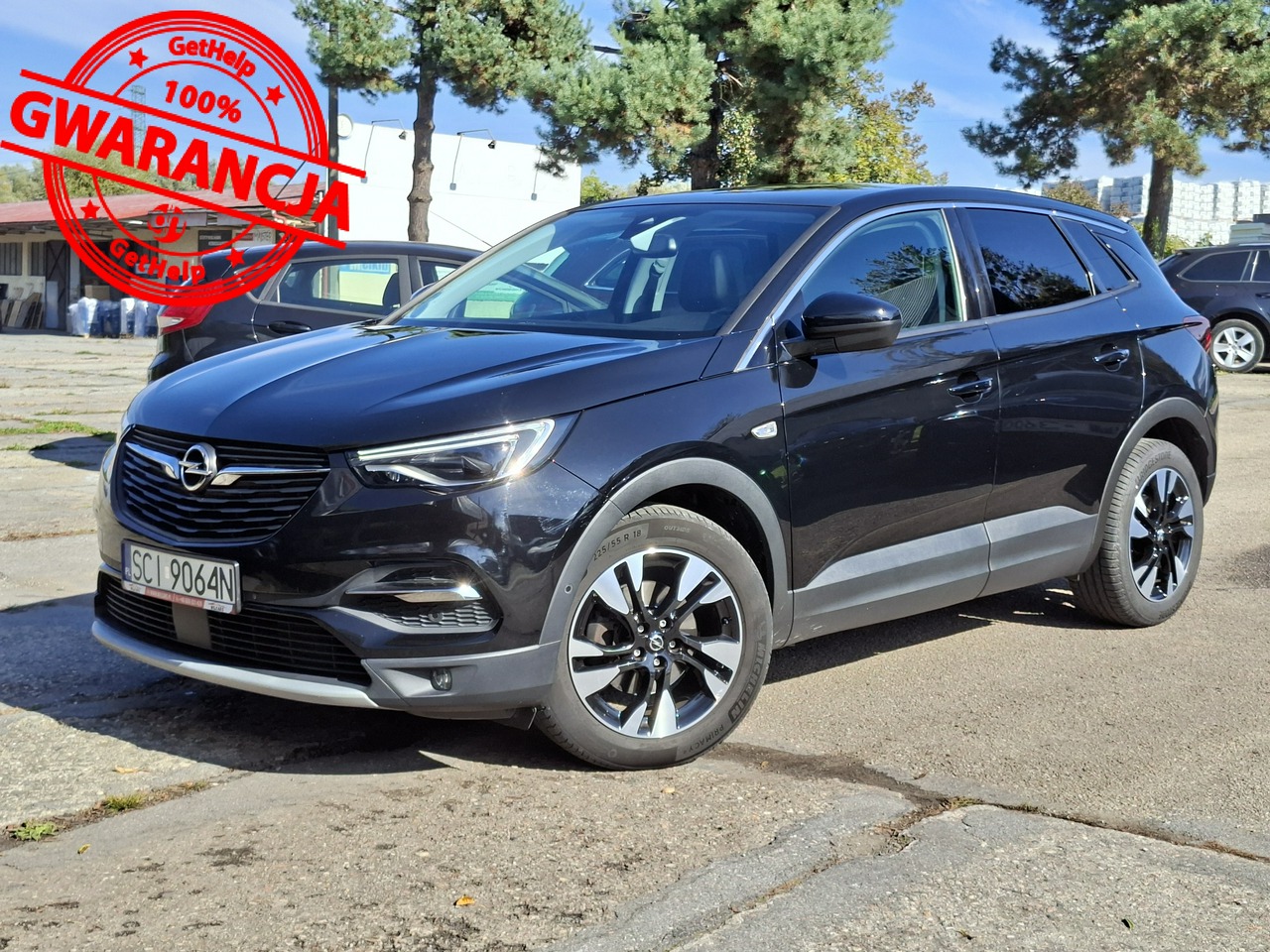 Opel Grandland X | Fwd (Przód) | Automatyczna | 181 Km | Czarny