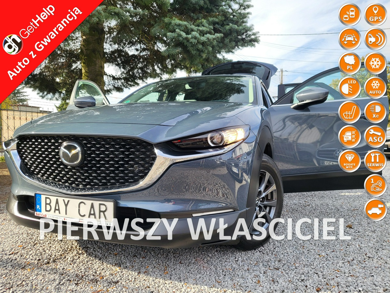 Mazda Cx-30 | Fwd (Przód) | Manualna | 122 Km | Szary