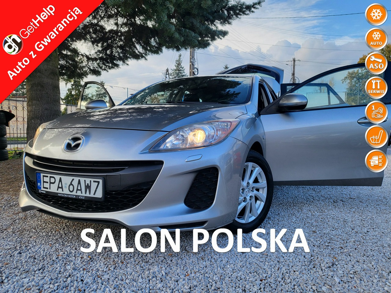 Mazda 3 | Fwd (Przód) | Manualna | 105 Km | Szary