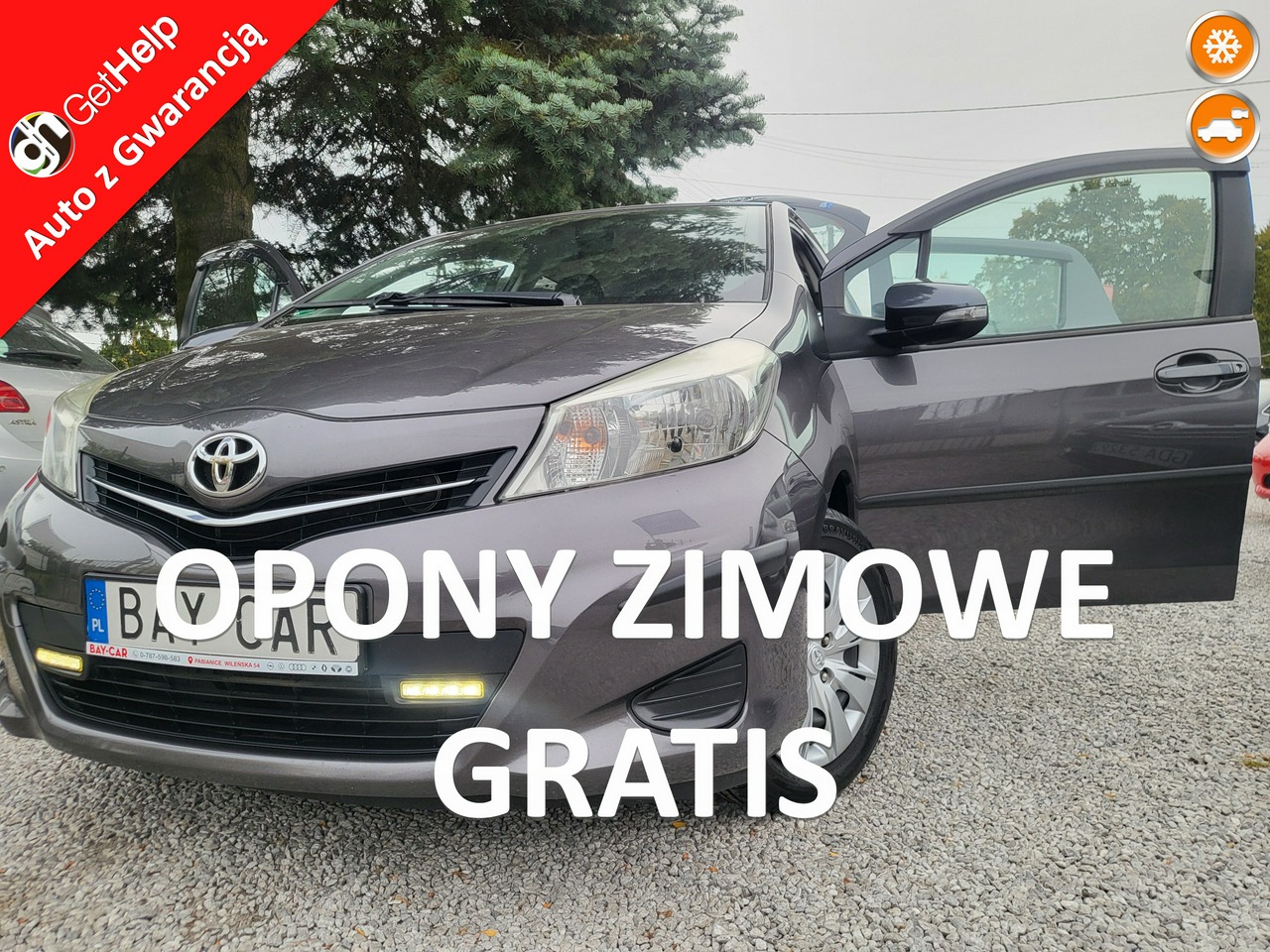 Toyota Yaris | Fwd (Przód) | Manualna | 70 Km | Szary