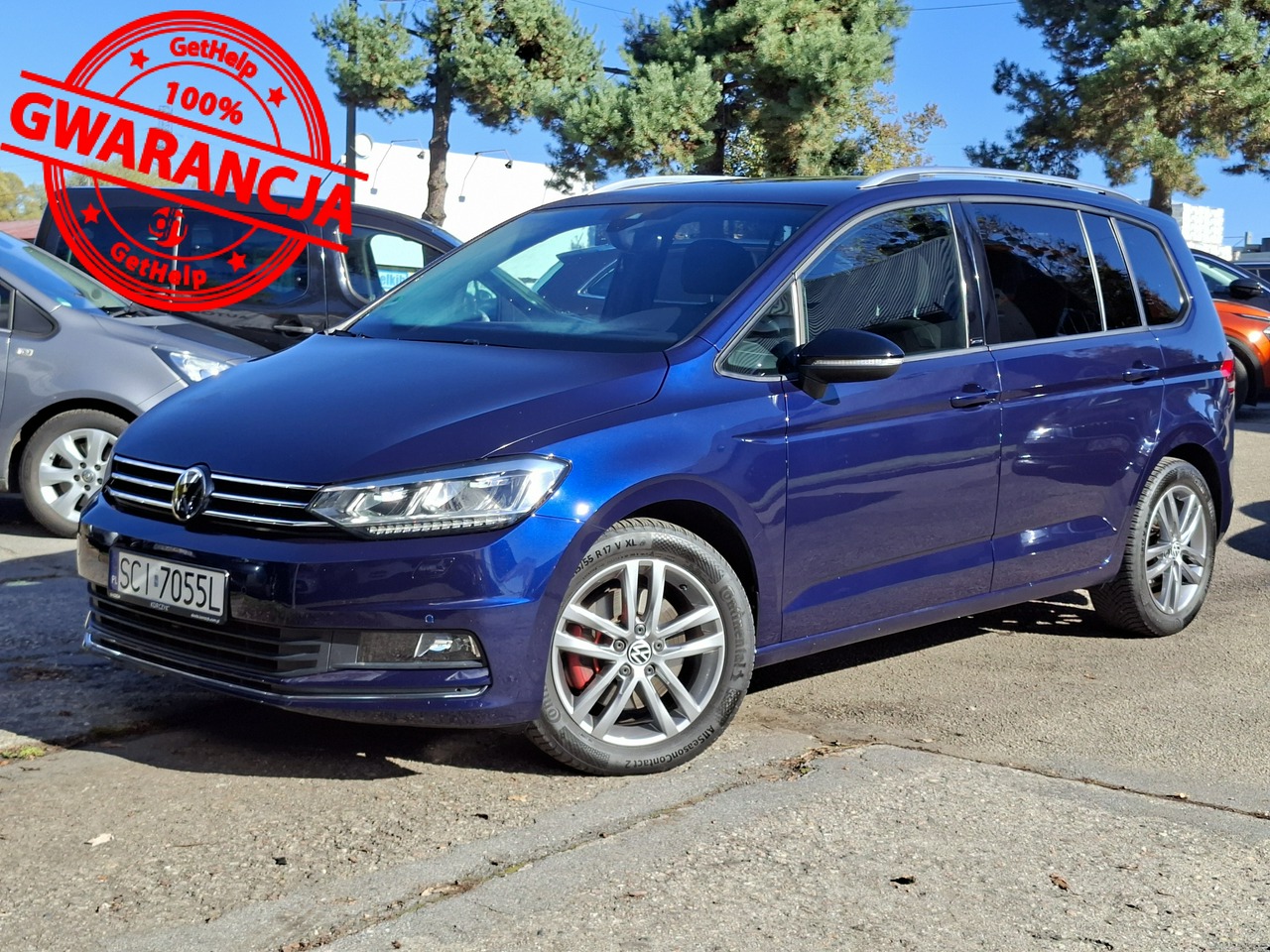 Volkswagen Touran | Fwd (Przód) | Automatyczna | 150 Km | Niebieski