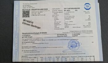 Citroën Berlingo | FWD (przód) | Manualna | 120 KM | Szary full