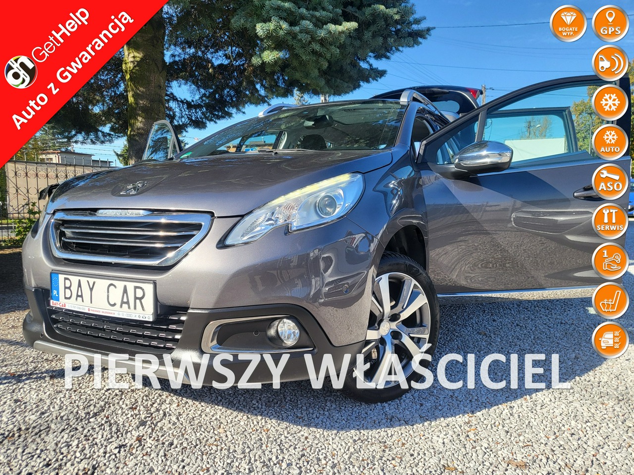 Peugeot 2008 | Fwd (Przód) | Manualna | 110 Km | Szary
