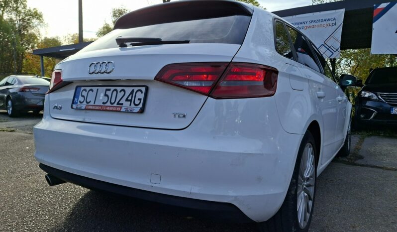 Audi A3 Sportback | FWD (przód) | Manualna | 110 KM | Biały full