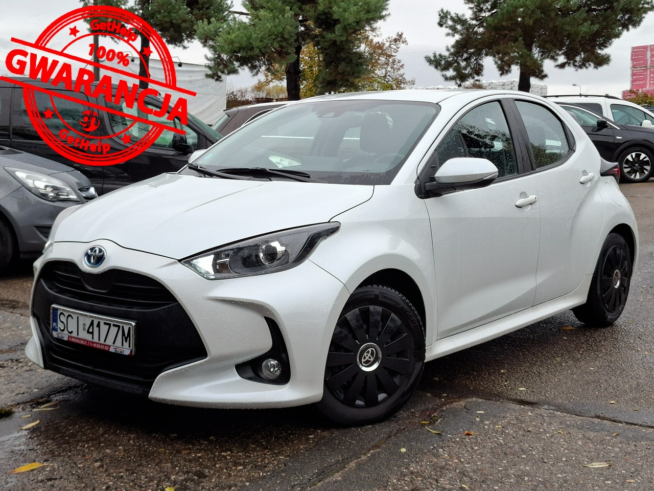 Toyota Yaris | Fwd (Przód) | Automatyczna | 116 Km | Biały