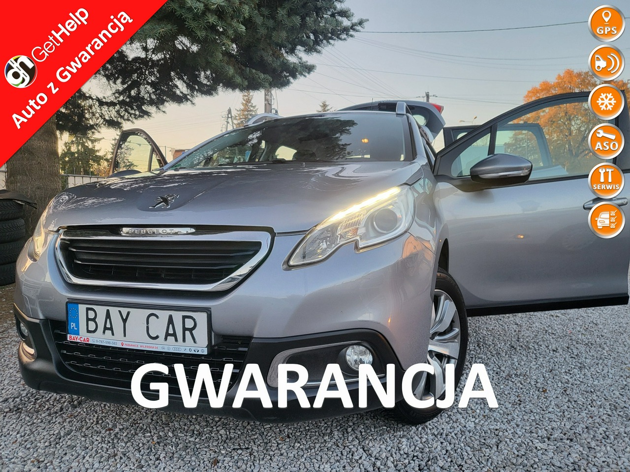 Peugeot 2008 | Fwd (Przód) | Manualna | 82 Km | Szary