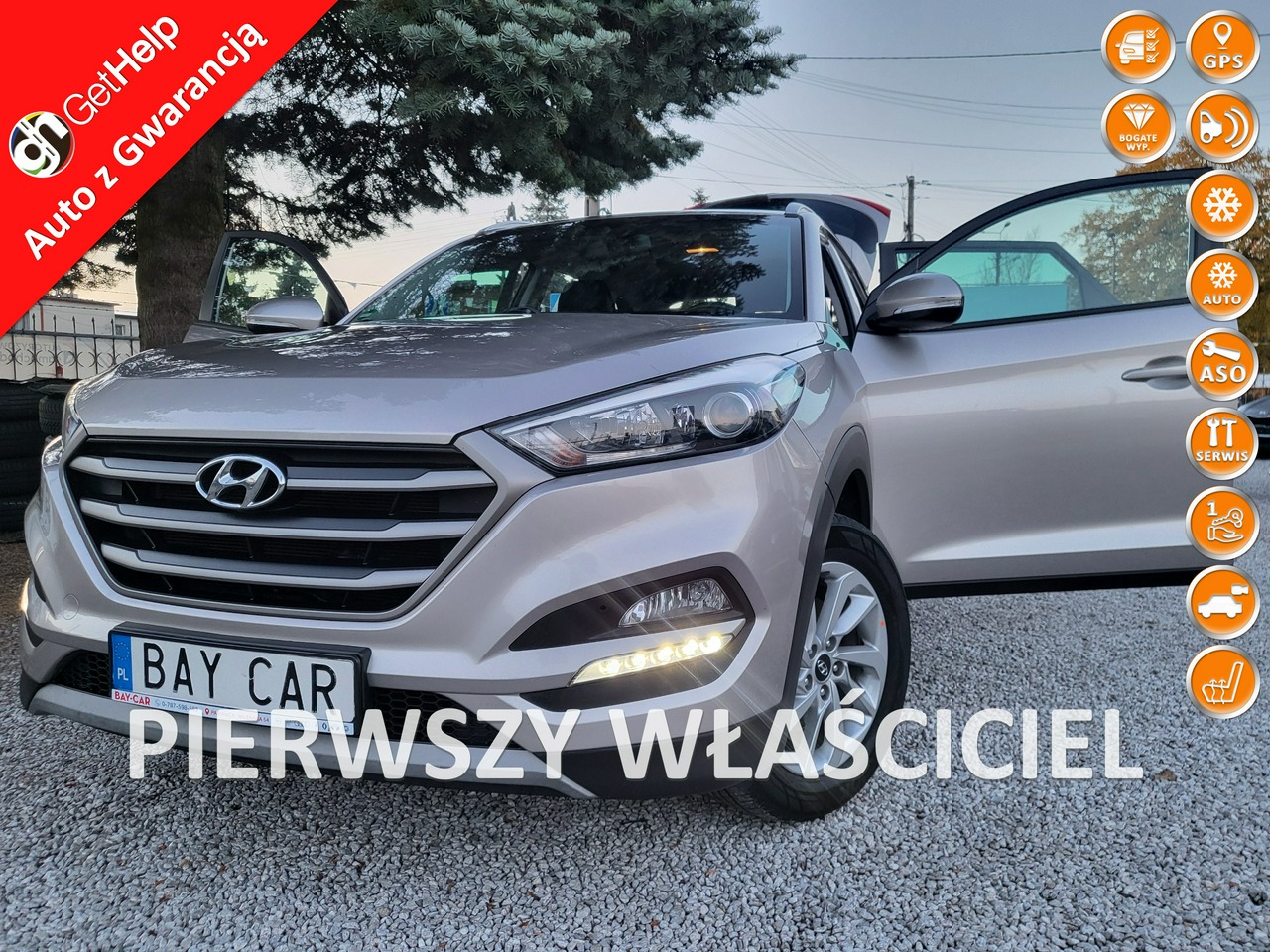 Hyundai Tucson | Fwd (Przód) | Manualna | 132 Km | Złoty